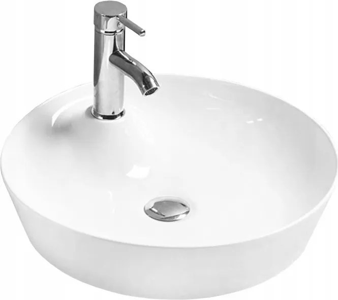 Mexen Arlena lavabo da appoggio 43 x 43 cm, bianco - 21264300