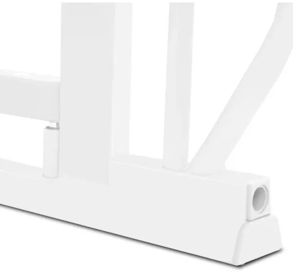 Lionelo - Cancelletto di sicurezza TRUUS SLIM bianco