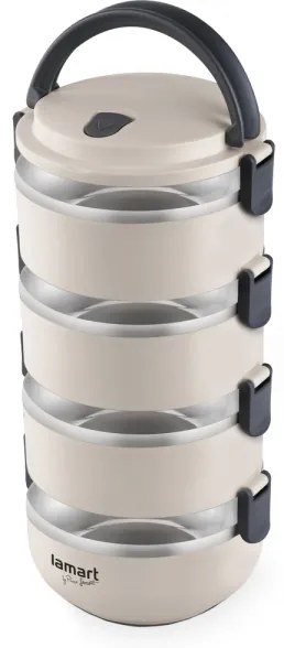 Lamart - Contenitore termico per alimenti 2,4 l beige