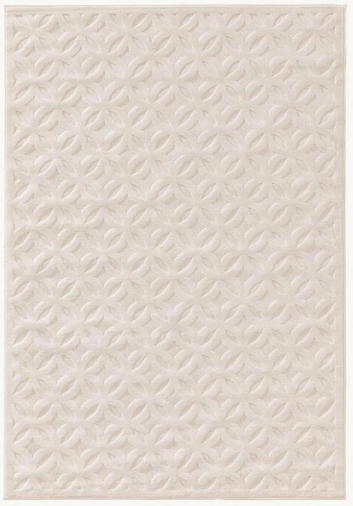 Tappeto da esterno con motivo in rilievo Bonte