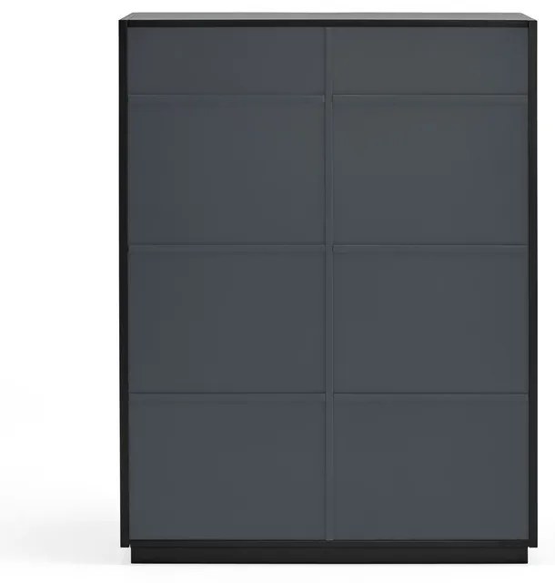 Cassettiera nera , larghezza 92 cm Doric - Teulat