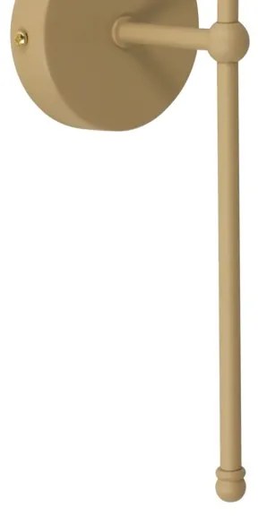 Lampada da parete MADELA 1xE14/40W/230V nera/beige