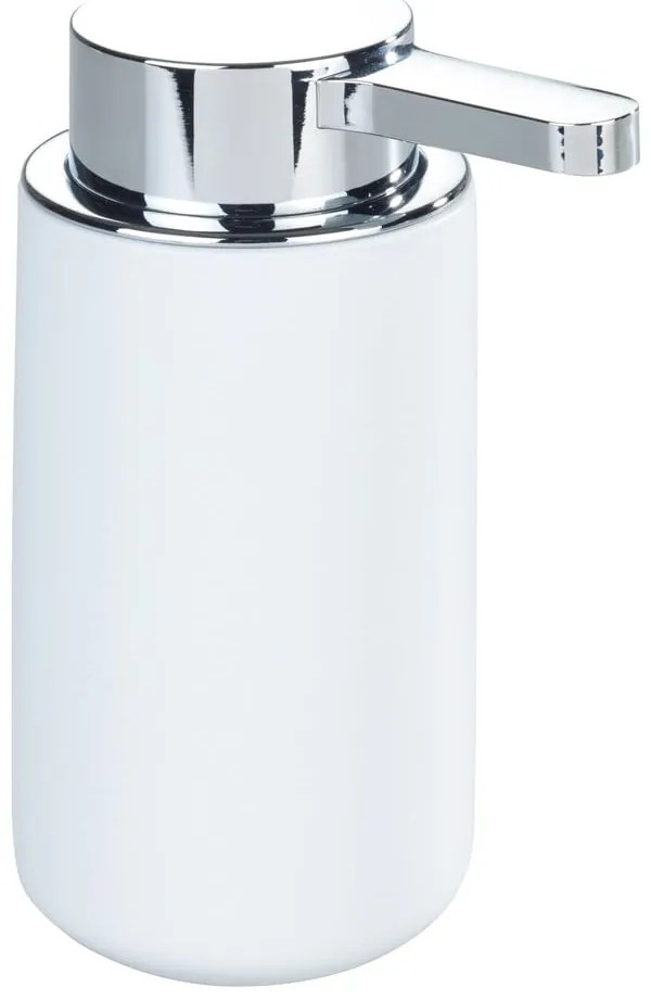 Dispenser di sapone in ceramica bianco autoportante 0,25 l Woya - Wenko