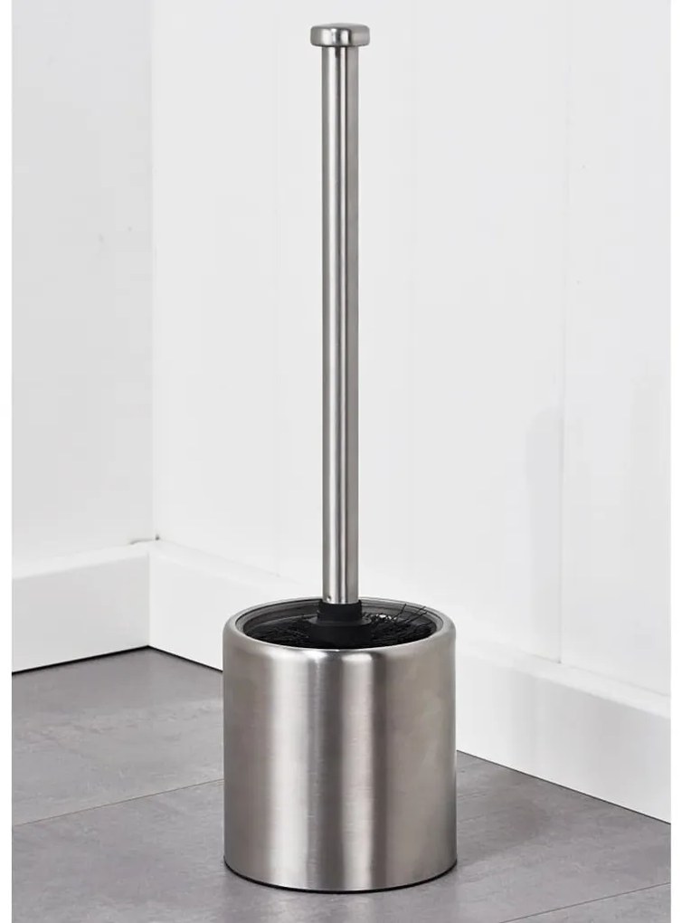 Scopino Per Wc Con Supporto 10 Cm İn Acciaio Inossidabile /
