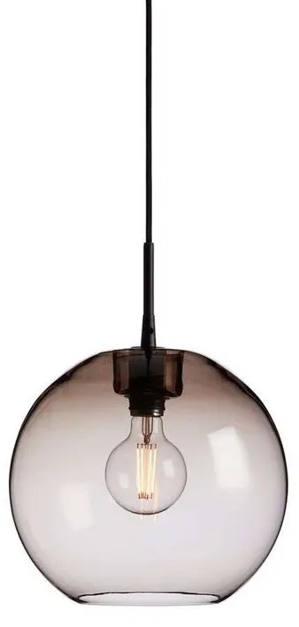 Gloria Lampada a Sospensione Ø320 Black/Smoked - Belid