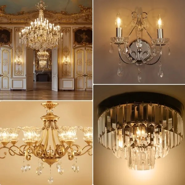 Lampadina LED C35 E14/4W/230V 2200K - Aigostar