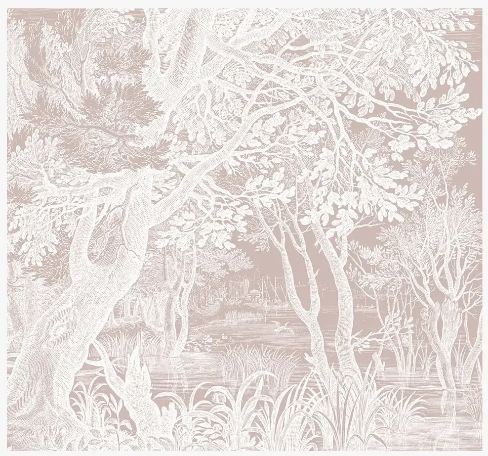 KEK Amsterdam Wandbild Engraved Landscapes Nude 1 - L - 3m