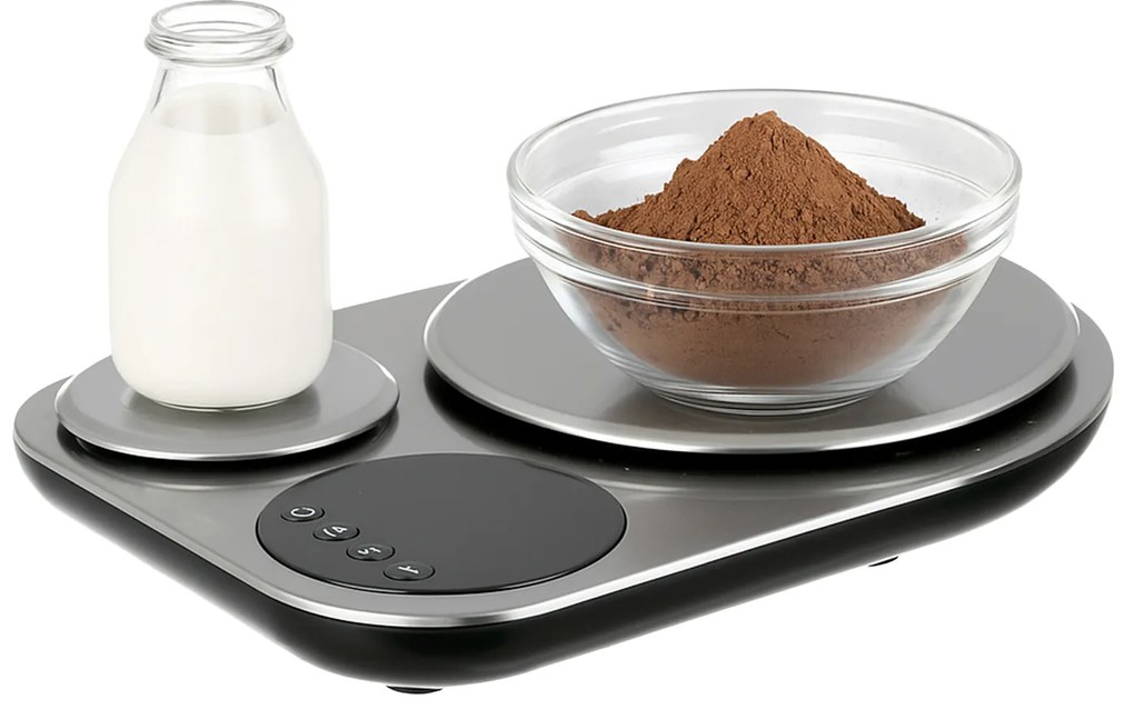 Bilancia da cucina digitale doppia piattaforma SmartChef