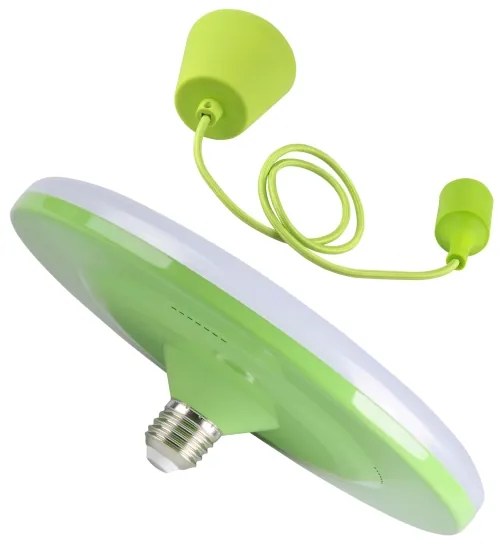 LED Lampada a sospensione KIKI 1xE27/15W/230V verde