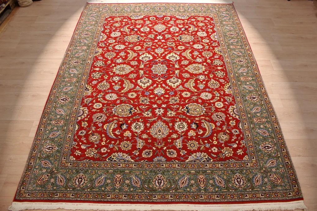Ghom Tappeto 250 x 330 (Iran) Annodato A Mano