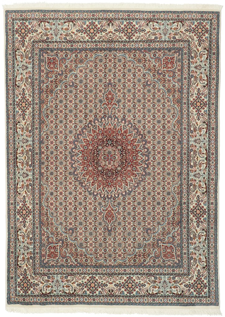 Moud Tappeto persiano 200x150 (Iran) Annodato A Mano