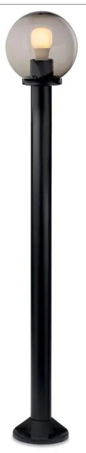 Redo 9779 - Lampada da esterno SFERA 1xE27/42W/230V IP44 25x75 cm marrone