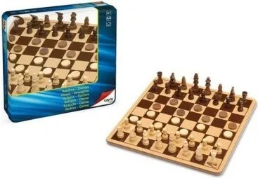 Tabellone da Scacchi e Dama Cayro 751 Legno
