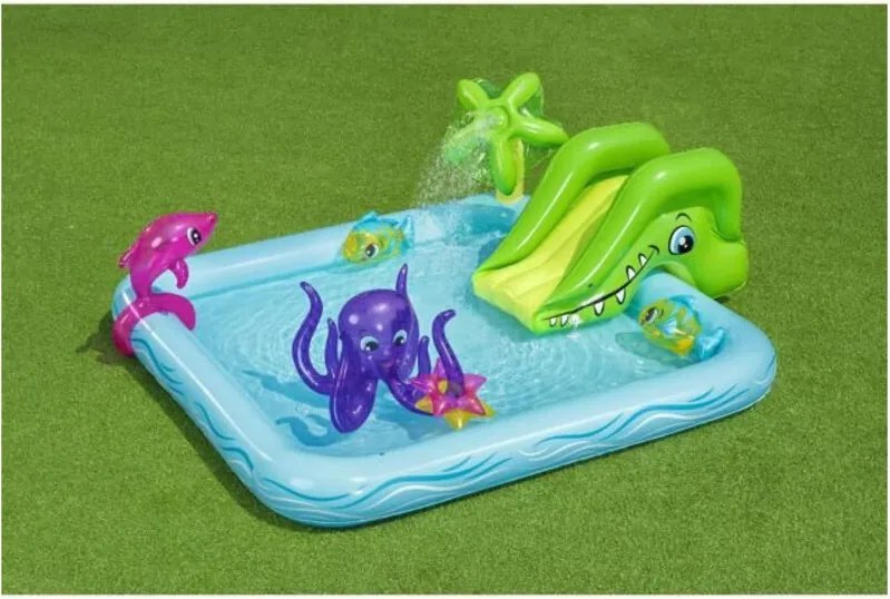Centro Giochi Gonfiabile Aquario Fantastico 239x206x86 cm Bestway