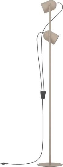 Eglo 44166 - Lampada da terra TILSTON 2xE14/8W/230V beige