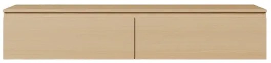 Mobile TV Sospeso 150 cm 2 Ante A Ribalta Rovere Lindberg Lume