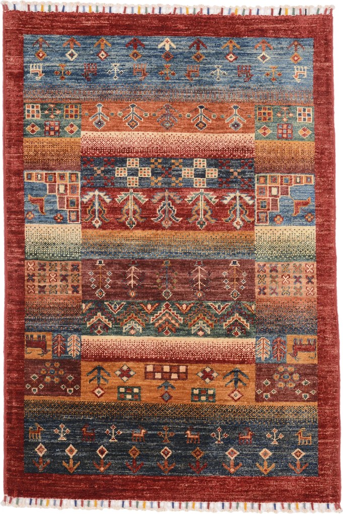Samarkand Tappeto 120x80 (Pakistan) Annodato A Mano