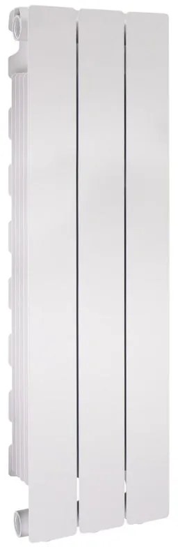 Radiatore acqua calda PRODIGE MODERN in alluminio, 3 elementi, interasse 800 mm, neutral white
