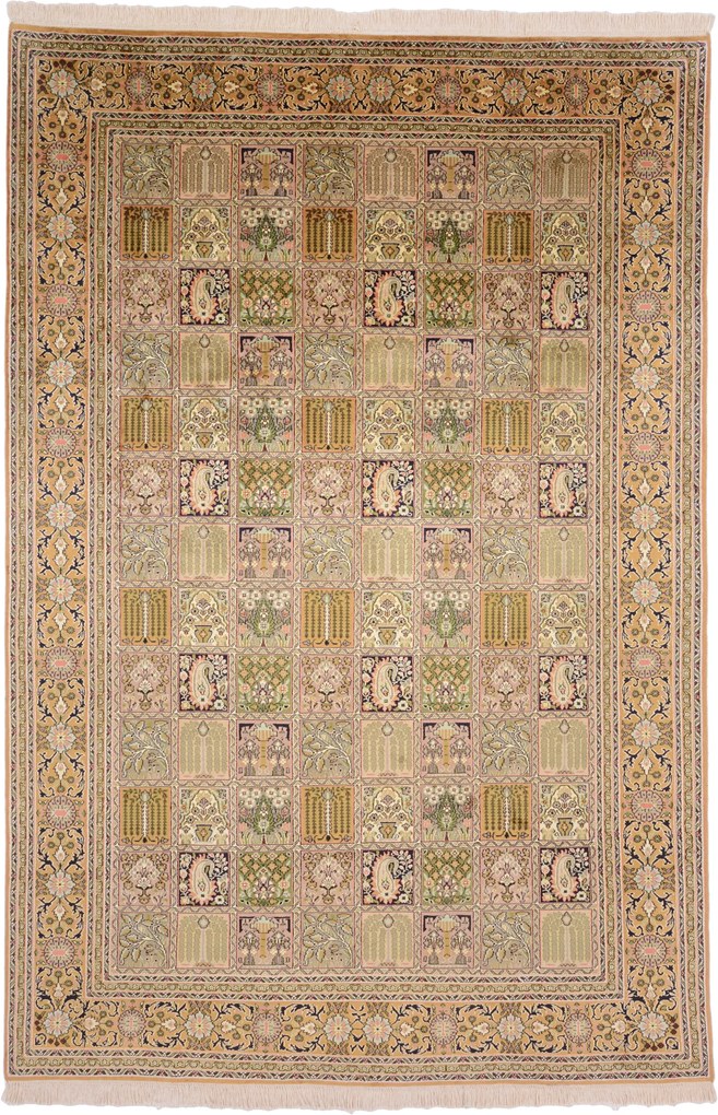 Cashmere Silk Tappeto orientale 180 x 270 (Indian) Annodato A Mano