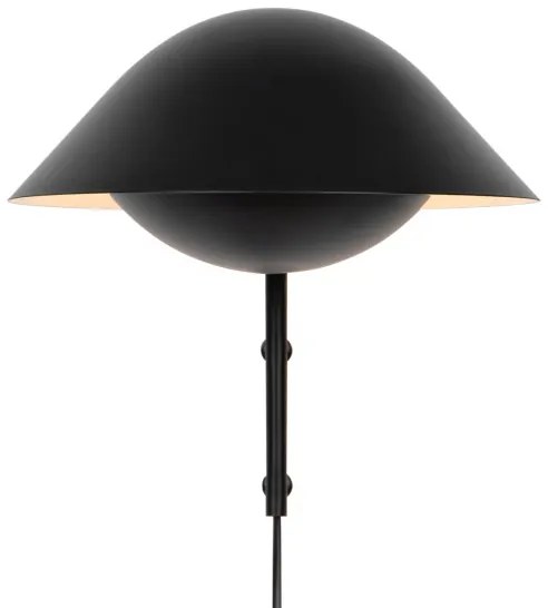 Nordlux - Applique da parete FREYA 1xE14/40W/230V nera
