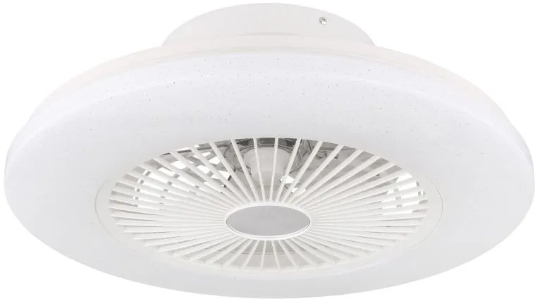 Globo Lighting Travo lampada ventilatore da soffitto 1x30 W bianco 03628