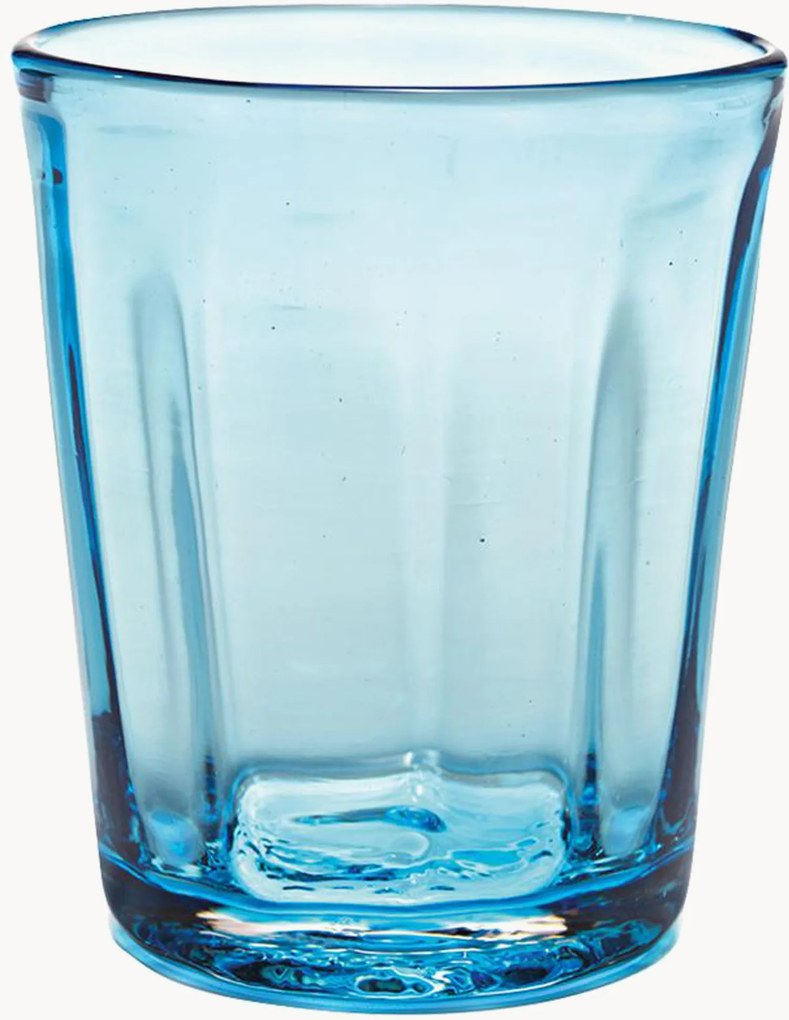 Set di 4 bicchieri in vetro fatto a mano Bei