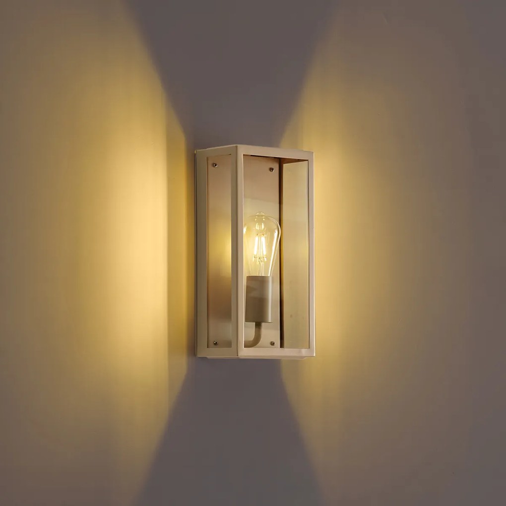 Lampada da parete da esterno classica beige IP44 - Rotterdam