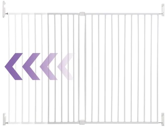 Dreambaby - Barriera di sicurezza BROADWAY 76-134,5 cm bianca