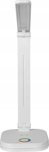 Lampada da tavolo LED RGBW dimmerabile con ricarica wireless LED/7W/5V USB bianca