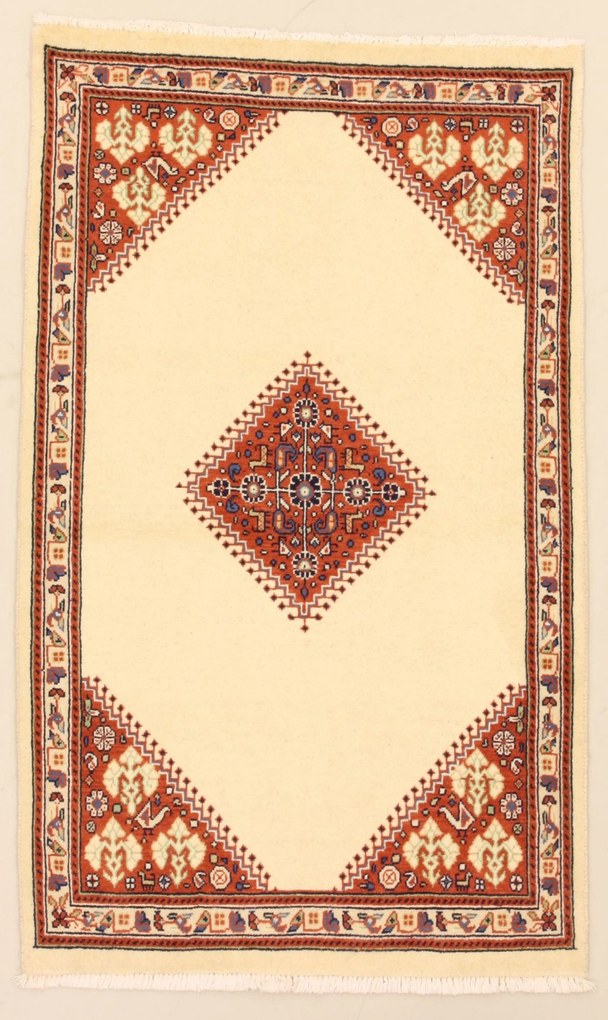 Rizbaft Tappeto 130x80 (Iran) Annodato A Mano