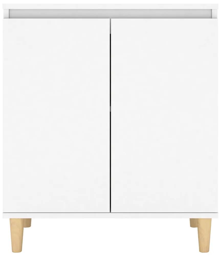 Credenza bianca 103,5x35x70 cm in legno multistrato