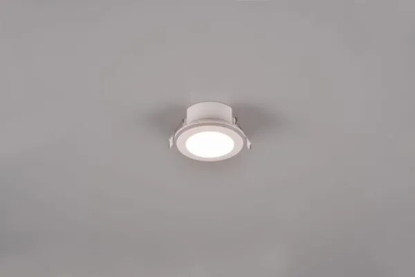 Faretto argus led 3 faretti rotondi bordo bianco 653610131