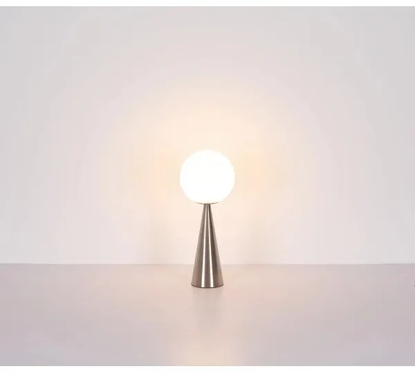 Globo 21031N - Lampada da tavolo PINPAL 1xE27/40W/230V cromo