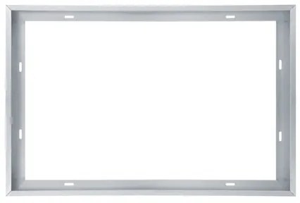 Cornice metallica per installazione di pannelli LED ZEUS 595×595mm