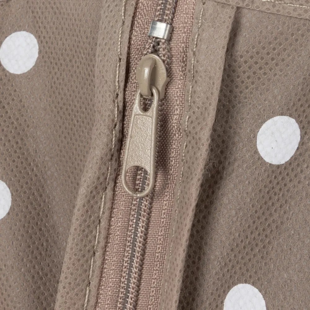 Copriabiti beige a pois, 100 cm Rivoli - Compactor