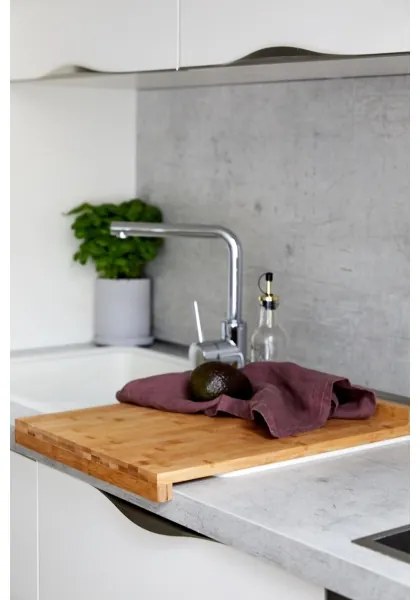 WENKO 53033100 - Tagliere 45x35 cm marrone