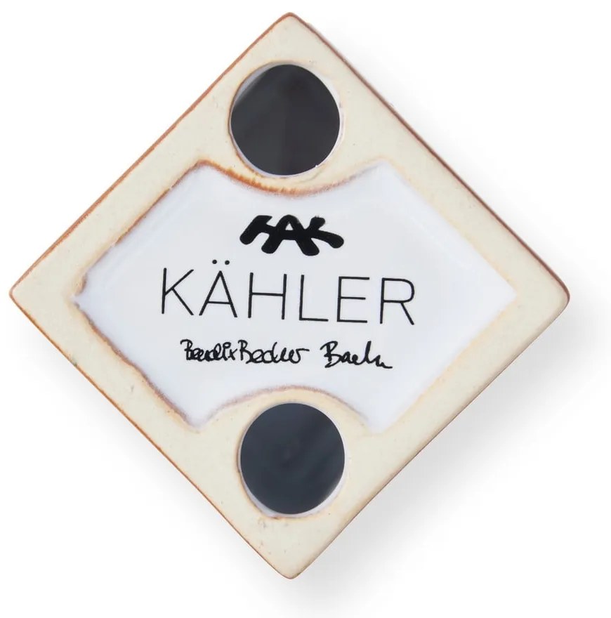 Portacandela in ceramica per avvento Gingerbread – Kähler Design