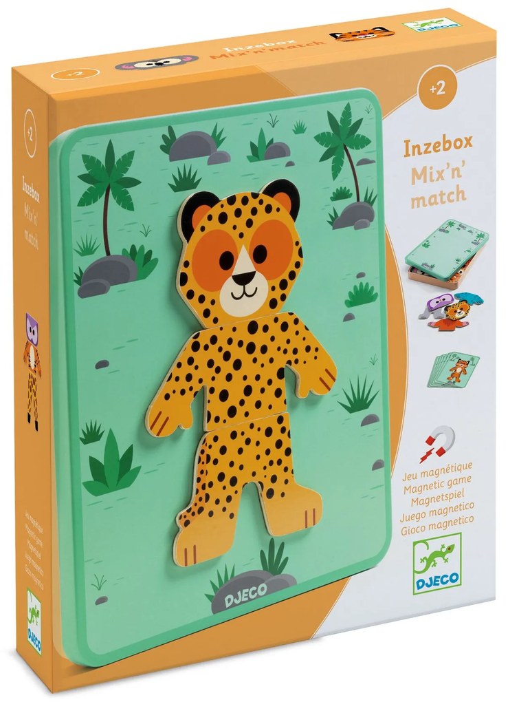 Inzebox Mix'n'match animali - Gioco magnetico