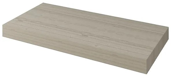 Top per lavabo  BADEN HAUS L 100 x H 8 x P 50 cm rovere sbiancato mdf
