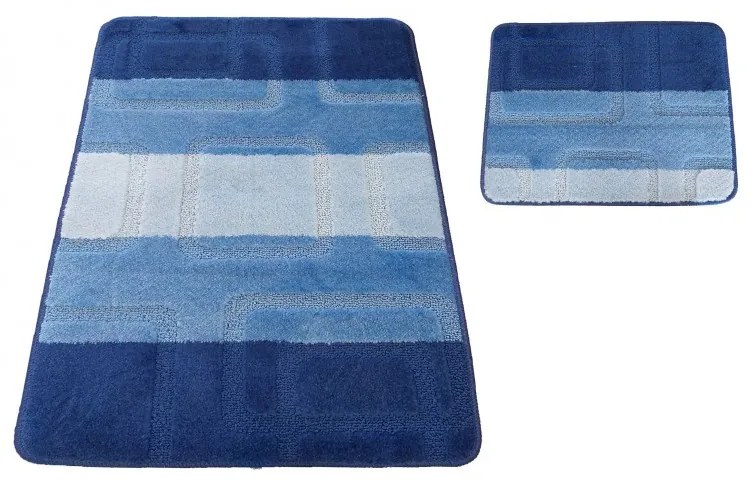 Tappetini da bagno blu Larghezza: 50 cm | Lunghezza: 80 cm