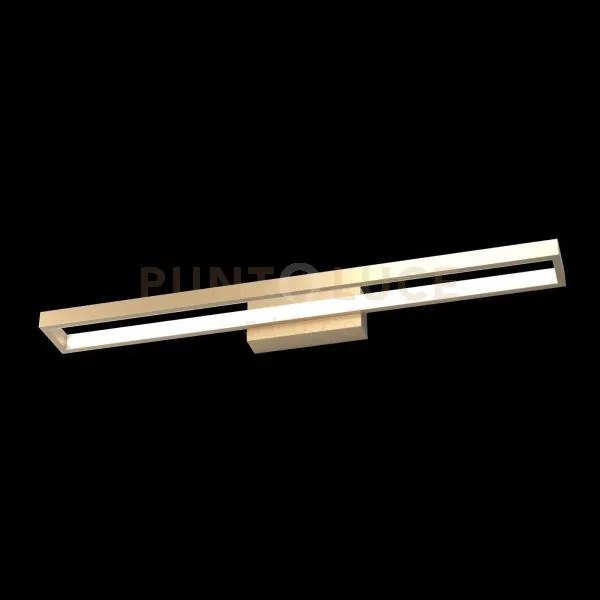 Four squares applique grande gold led 3000-4000k 3060lm 40w