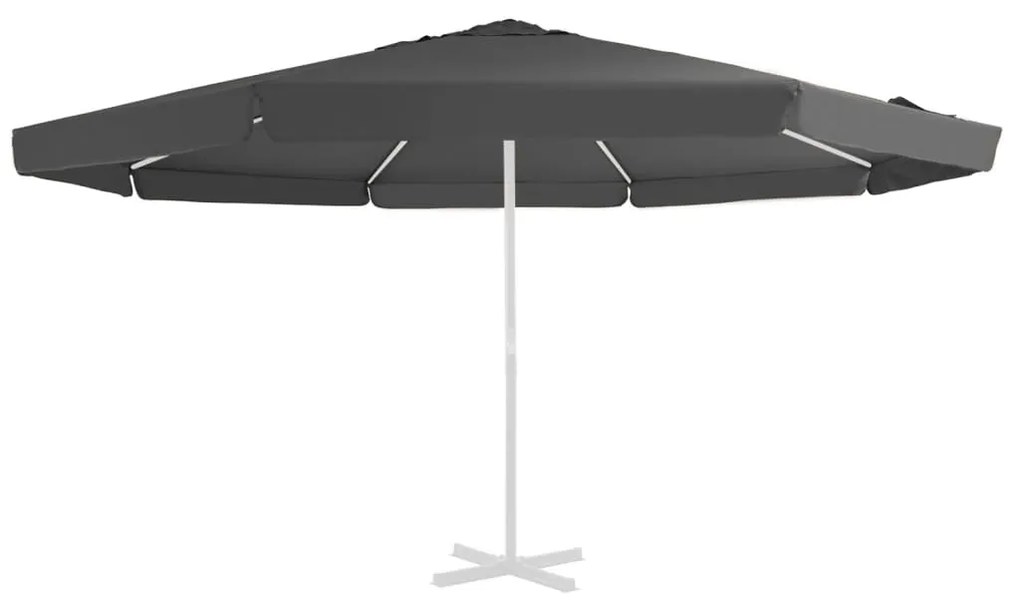Telo Di Ricambio Per Tenda Da Sole Antracite 500 Cm /