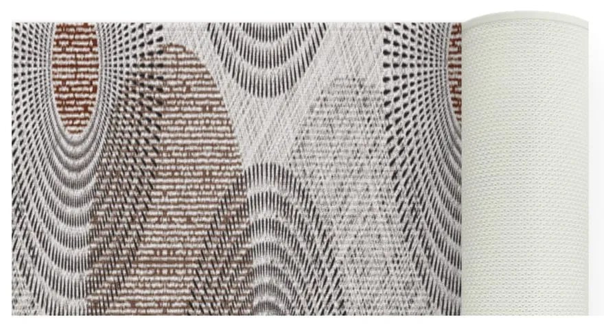 Tappeto lavabile grigio 58x140 cm - Oyo Concept