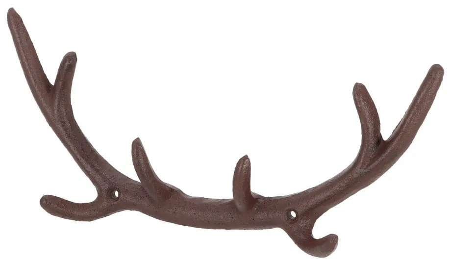 Appendiabiti da parete in metallo marrone Antlers - Esschert Design