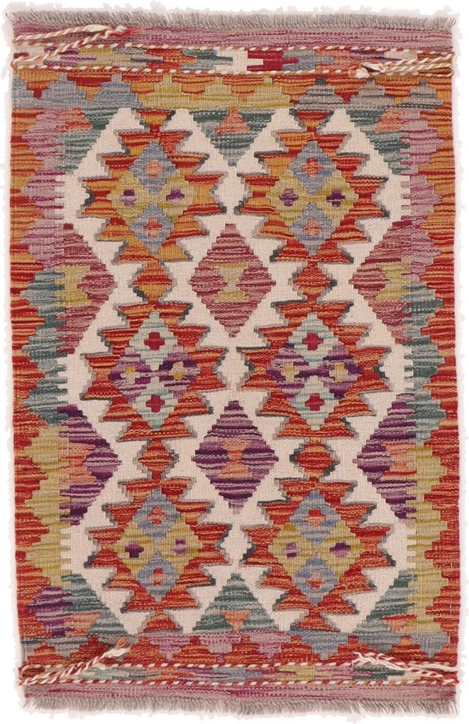 Kilim Tappeto orientale 90x60 (Afghanistan) Tessuto A Mano