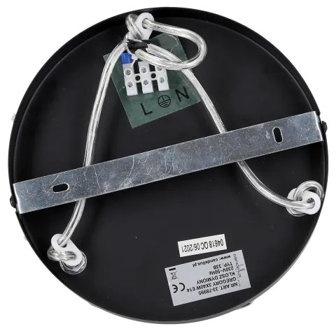 Lampadario a sospensione con filo GRENIKO 3xE14/40W/230V