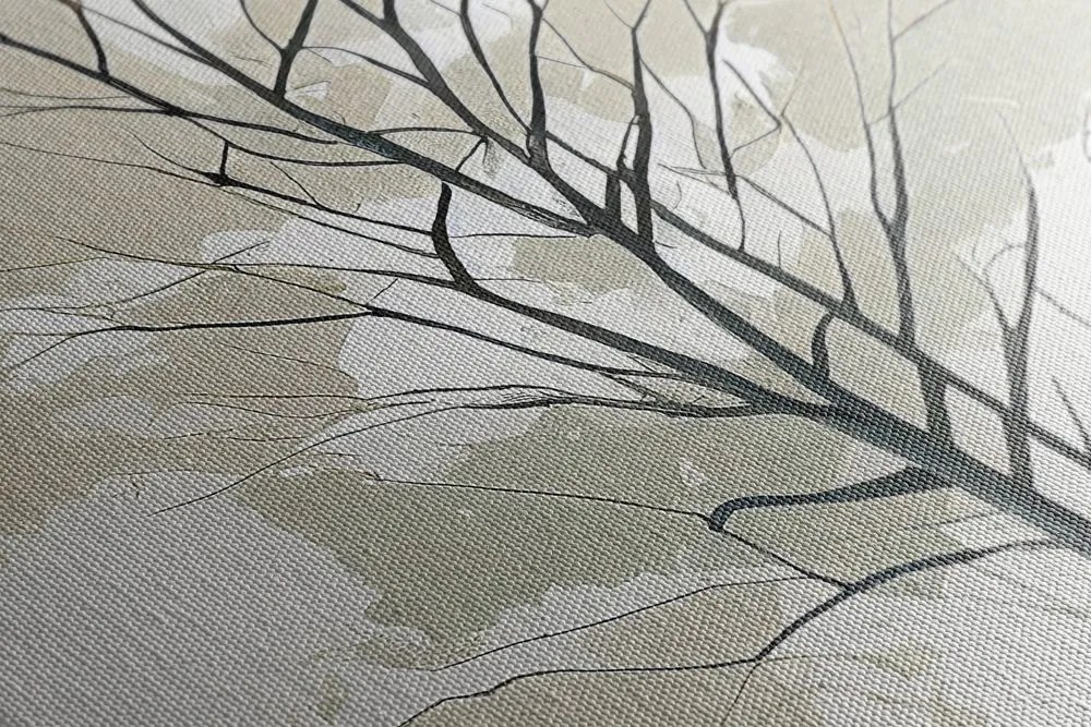 Quadro su tela – Corona autunnale dell'albero