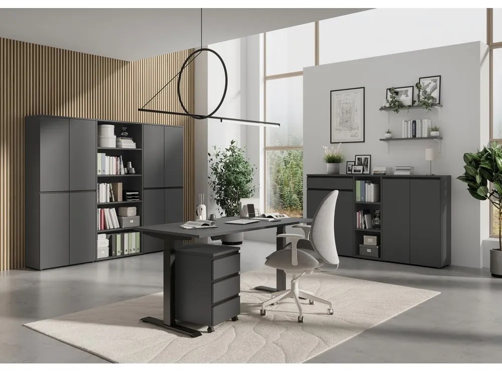 Scrivania regolabile con regolazione elettrica dell'altezza 80x180 cm Bedano - Germania