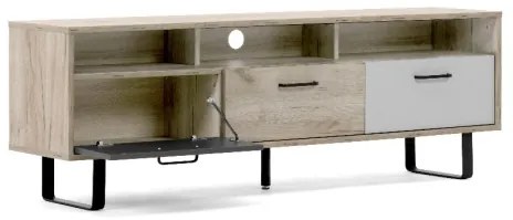 Mobile Porta TV 160 Cm Design Scandinavo Orlando Effetto Legno