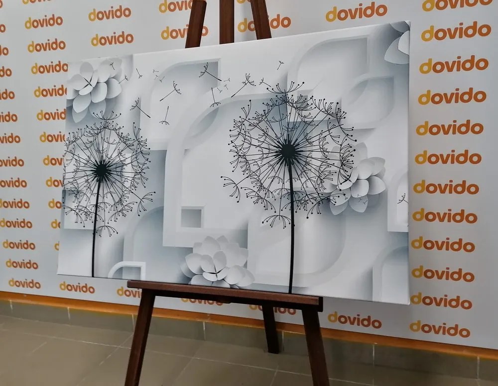 Stampa su tela – Soffione in design moderno